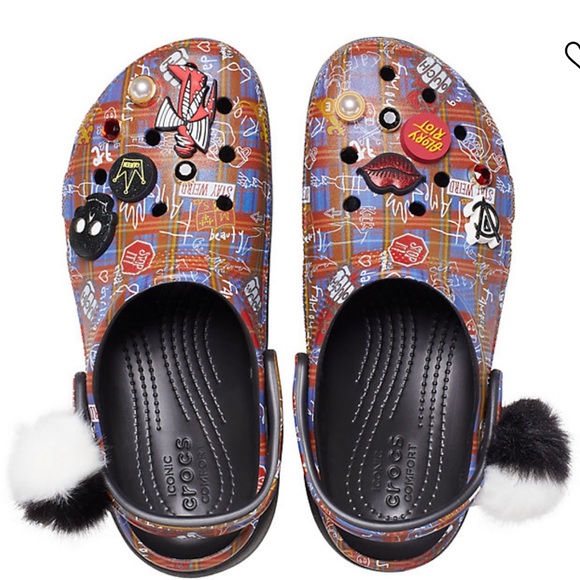 Disney 101 Dalmatians Cruella de Vil Platform Crocs Limited Edition NWT - Picture 3 of 12